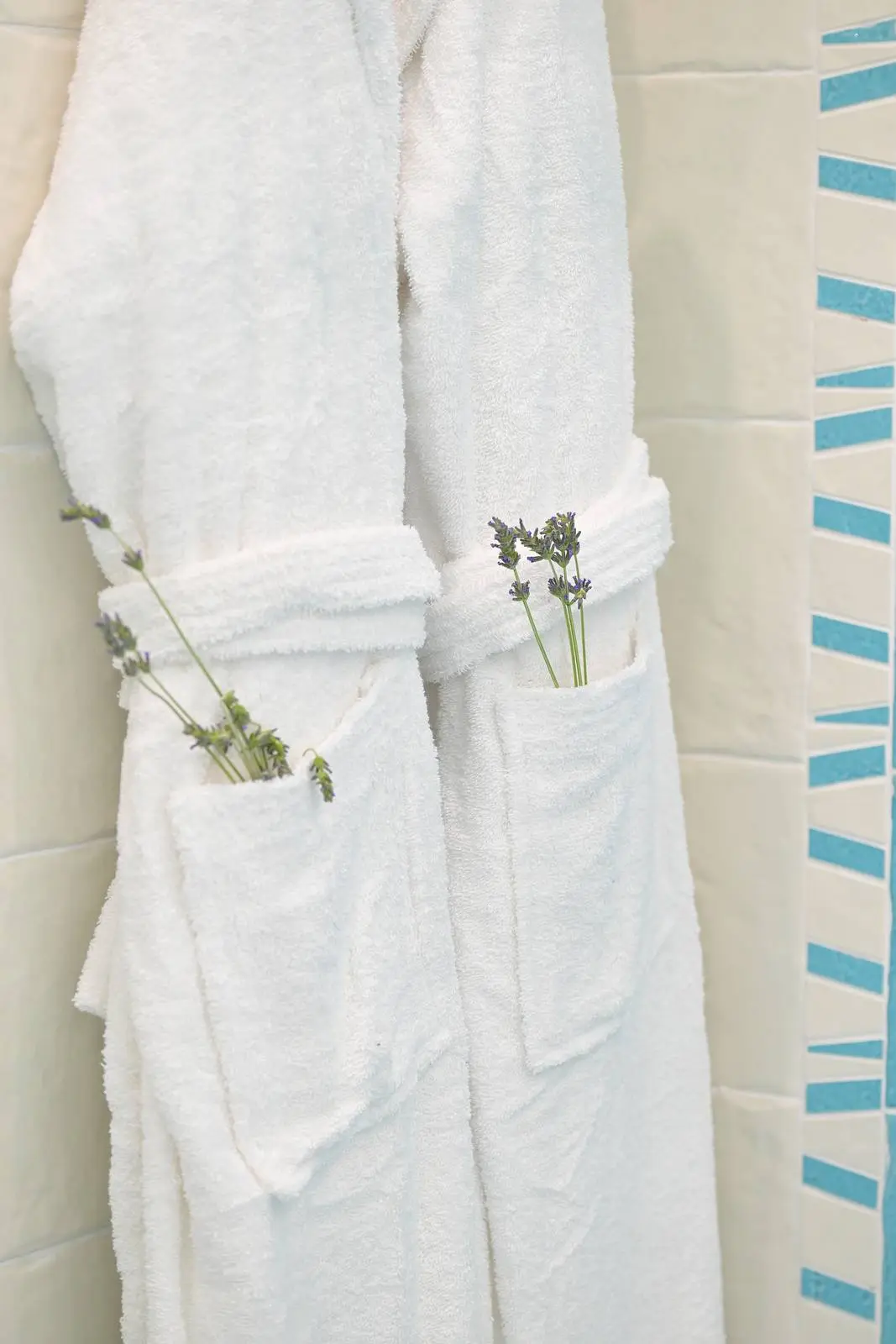 The bathrobes